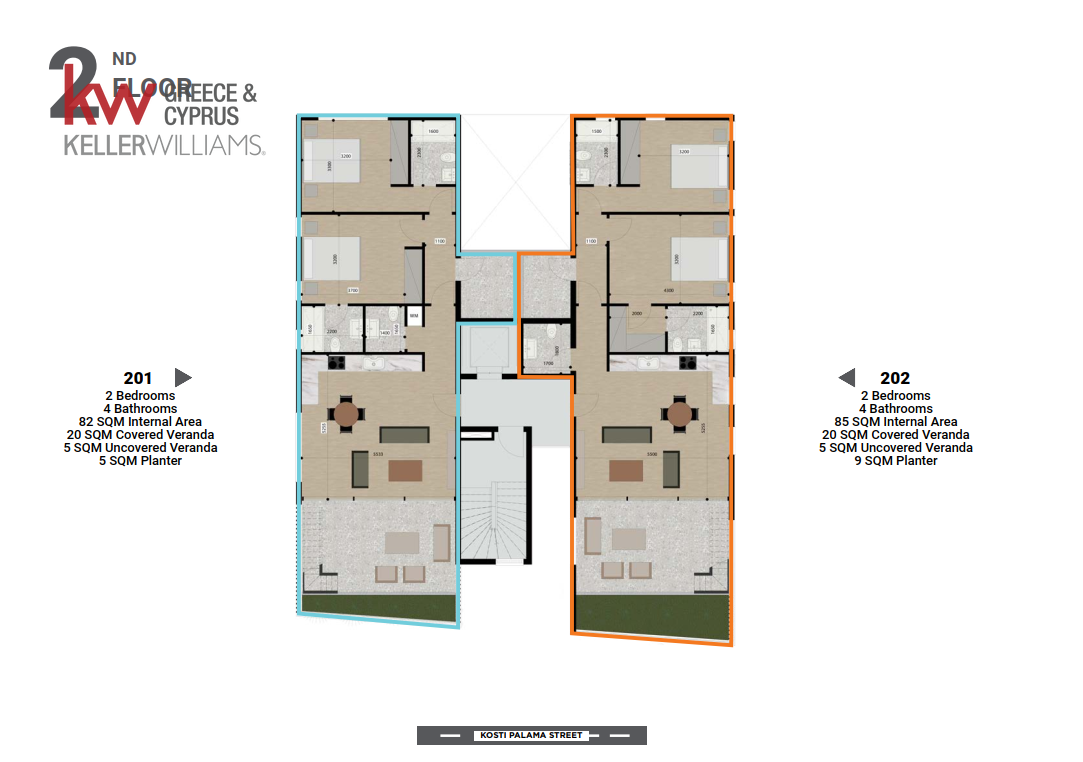 2 dormitorios Apartamento en Aglandjia, Nicosia, Chipre No. 51806