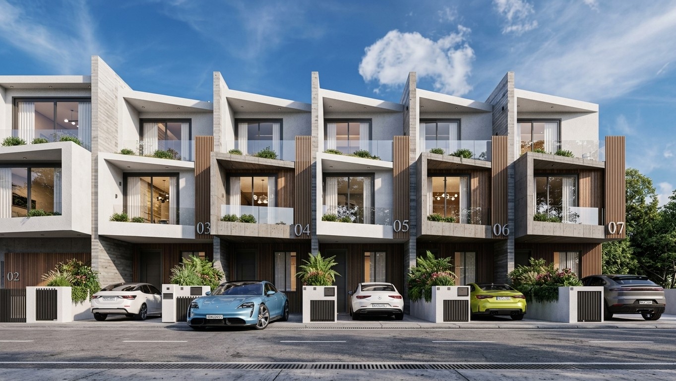 3 bedrooms Townhouse in Larnaca, Larnaka, Cyprus No. 63510
