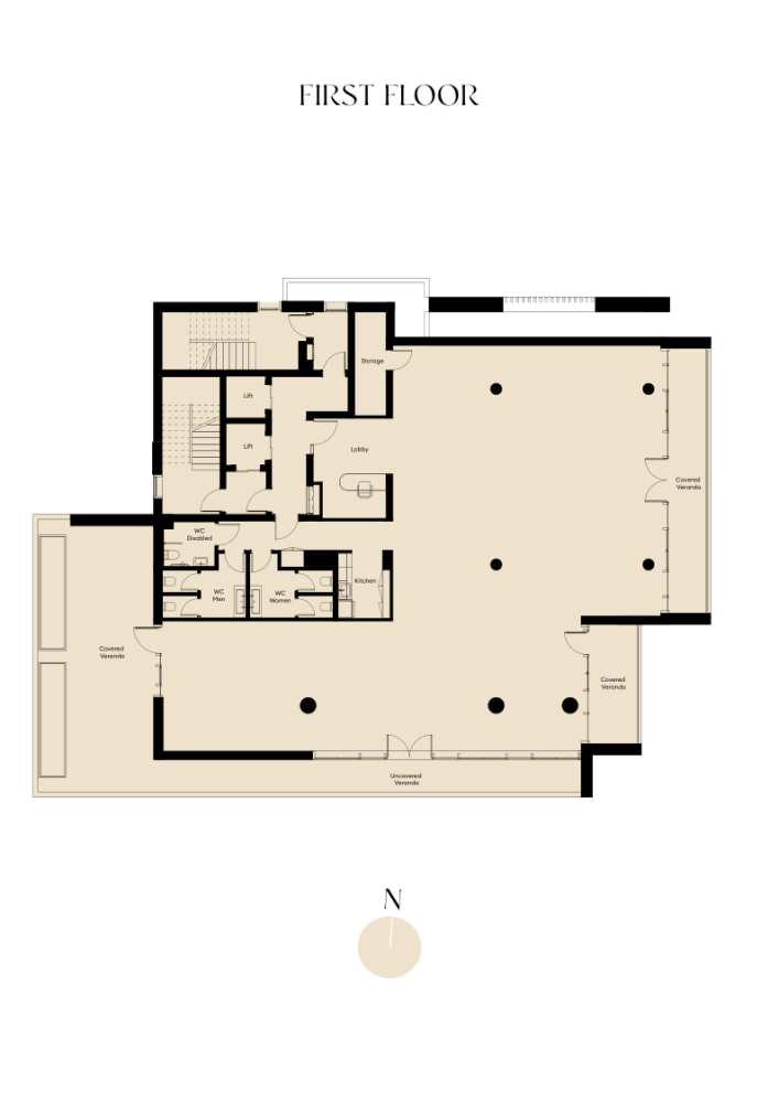 Офис 386.2м2 в Лимассол, Лимасол, Кипр № 63747