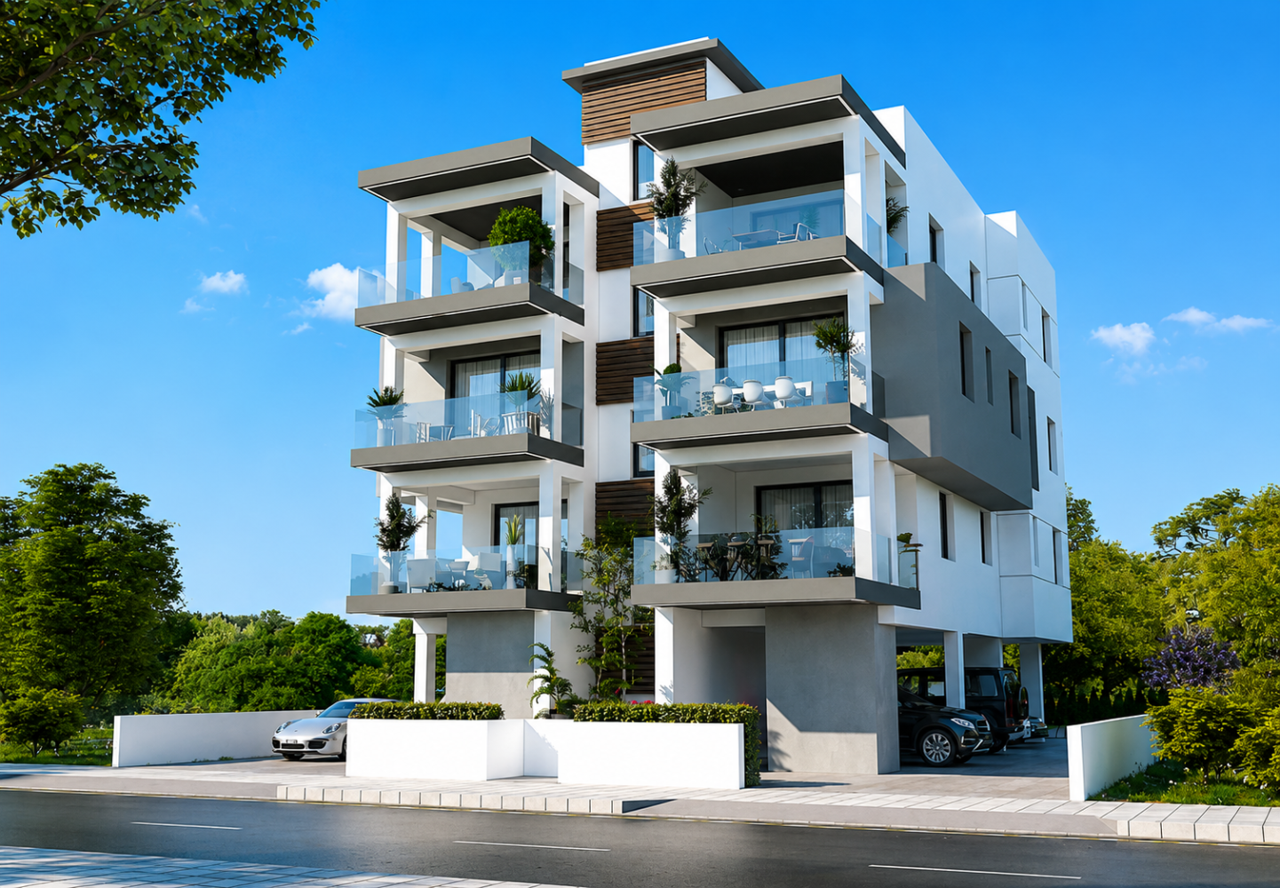 2 dormitorios Apartamento en Deryneia, Ammochostos, Chipre No. 63142