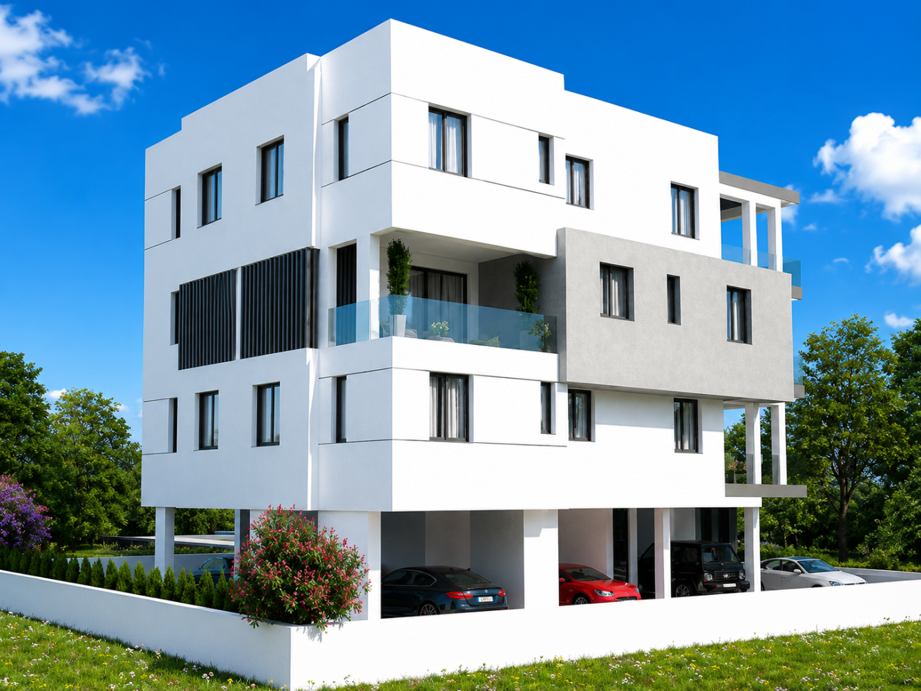 2 dormitorios Apartamento en Deryneia, Ammochostos, Chipre No. 63142
