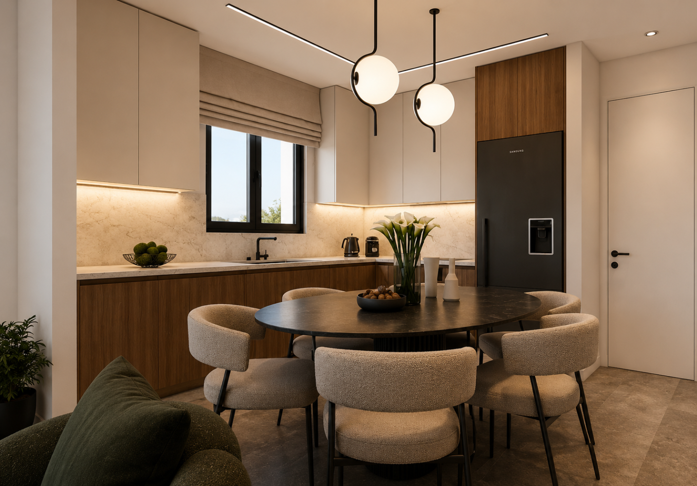 2 dormitorios Apartamento en Deryneia, Ammochostos, Chipre No. 63142
