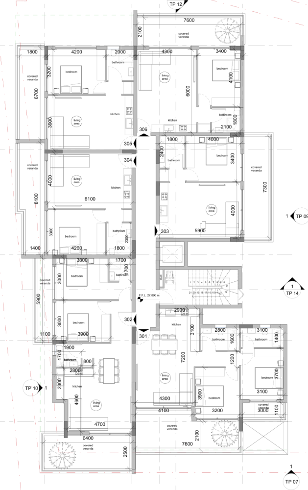 Квартира с 1 спальней в Закаки, Лимассол, Лимасол, Кипр № 64658