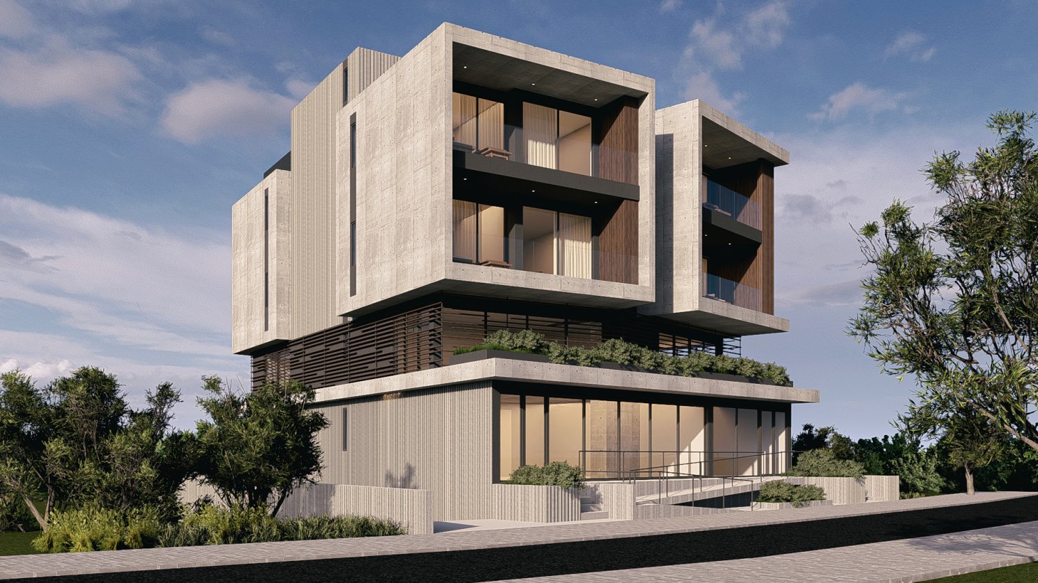 79m2 Local comercial en Geroskípou, Paphos, Chipre No. 60462