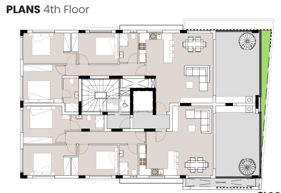 3 chambres Penthouse à Limassol, Chypre No. 65080