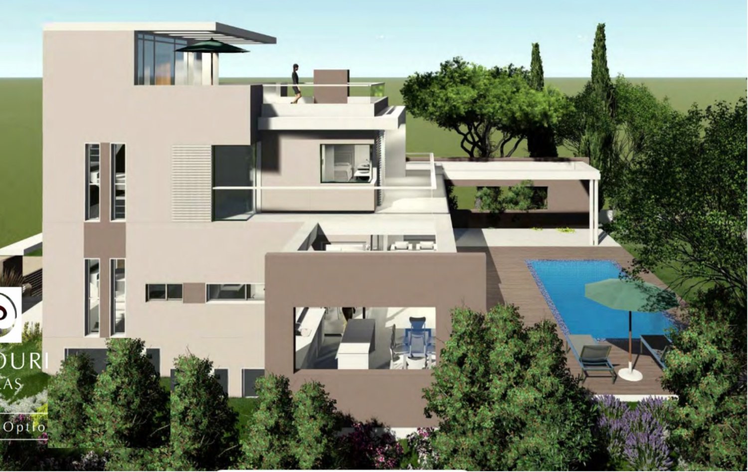 4 bedrooms Villa in Pissouri, Limassol, Cyprus No. 62095