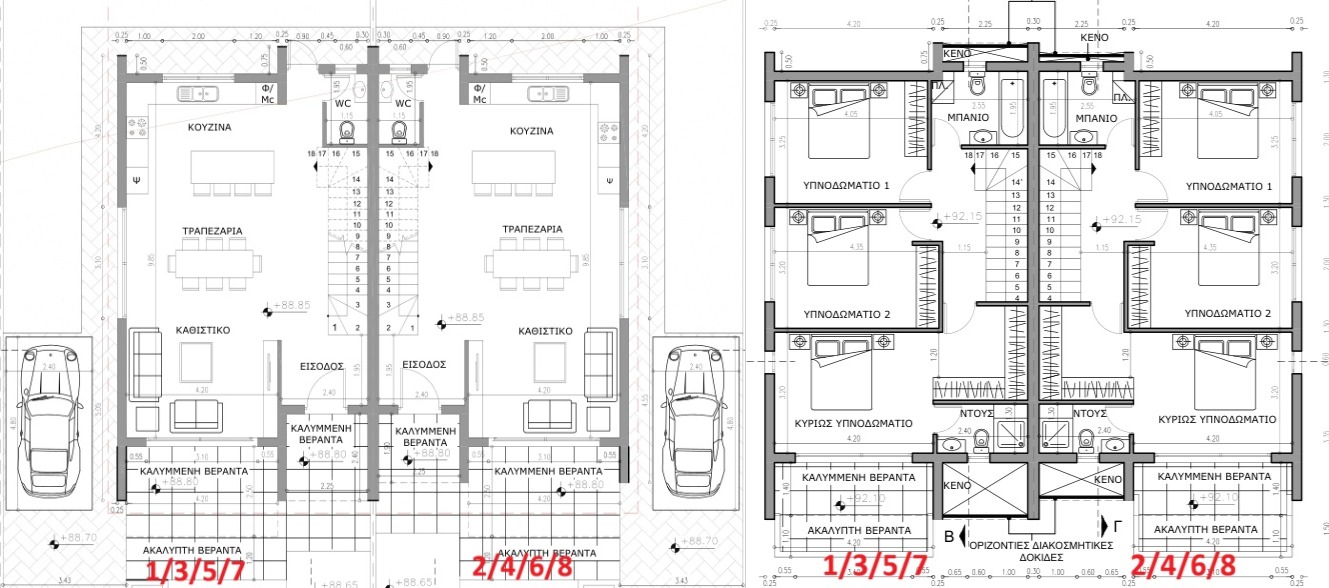 3 bedrooms Townhouse in Paphos, Cyprus No. 64639