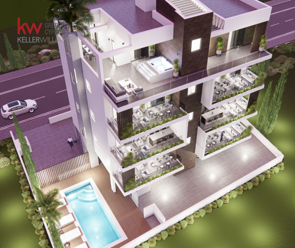 3 bedrooms Apartment in Paphos, Cyprus No. 60774