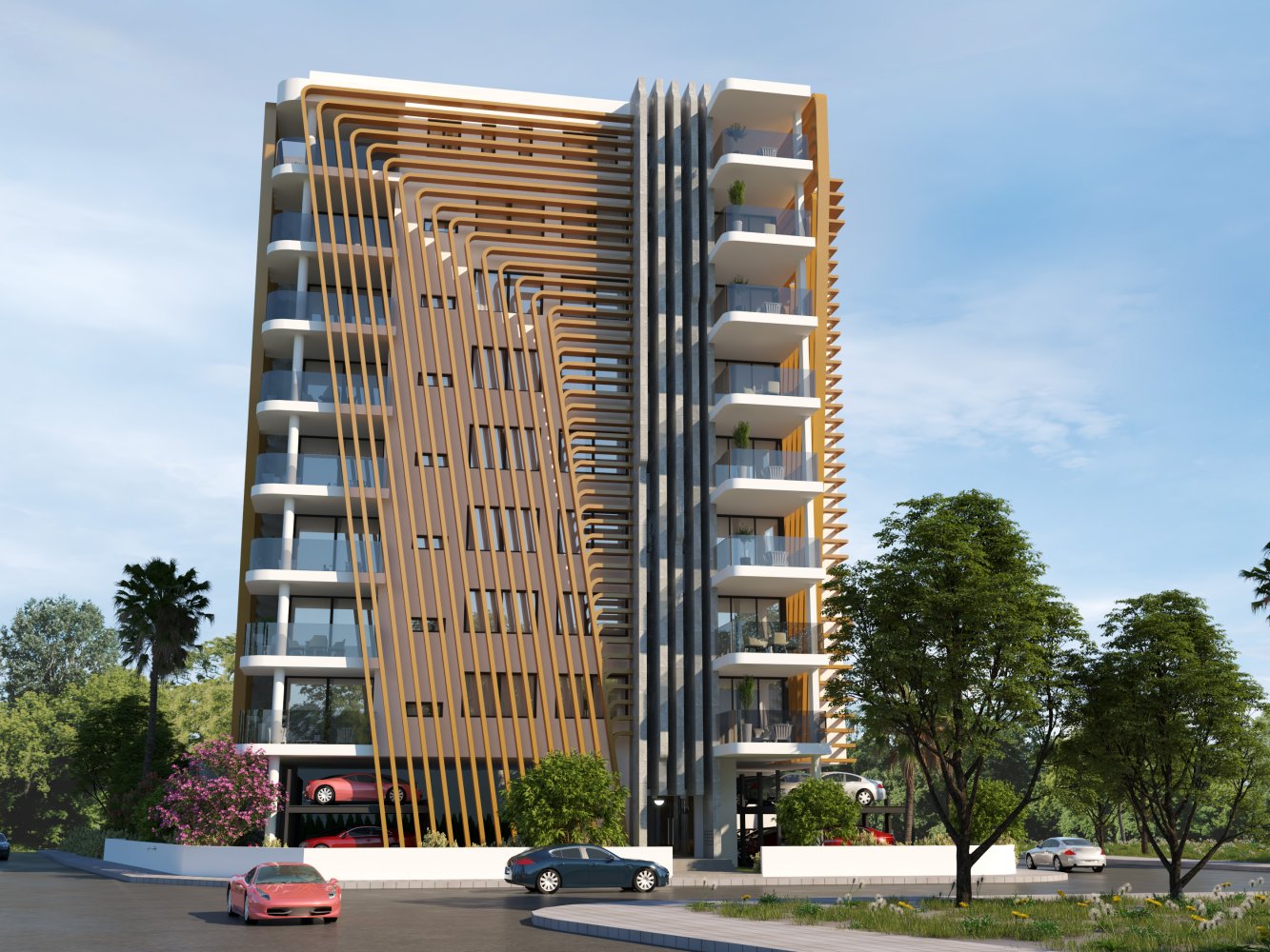 2 dormitorios Apartamento en Larnaca, Larnaka, Chipre No. 65255
