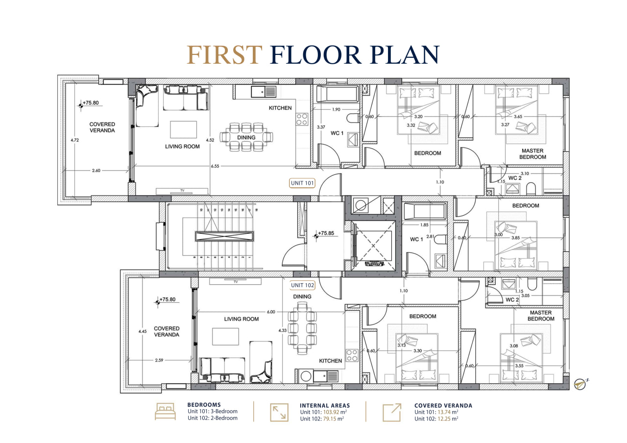 2 bedrooms Apartment in Paphos, Cyprus No. 64945