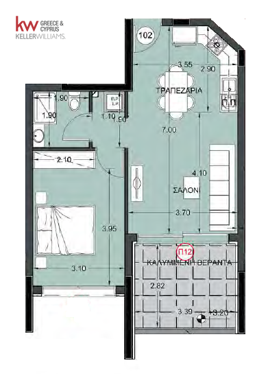 1 bedroom Apartment in Lakatamia, Nicosia, Cyprus No. 60532