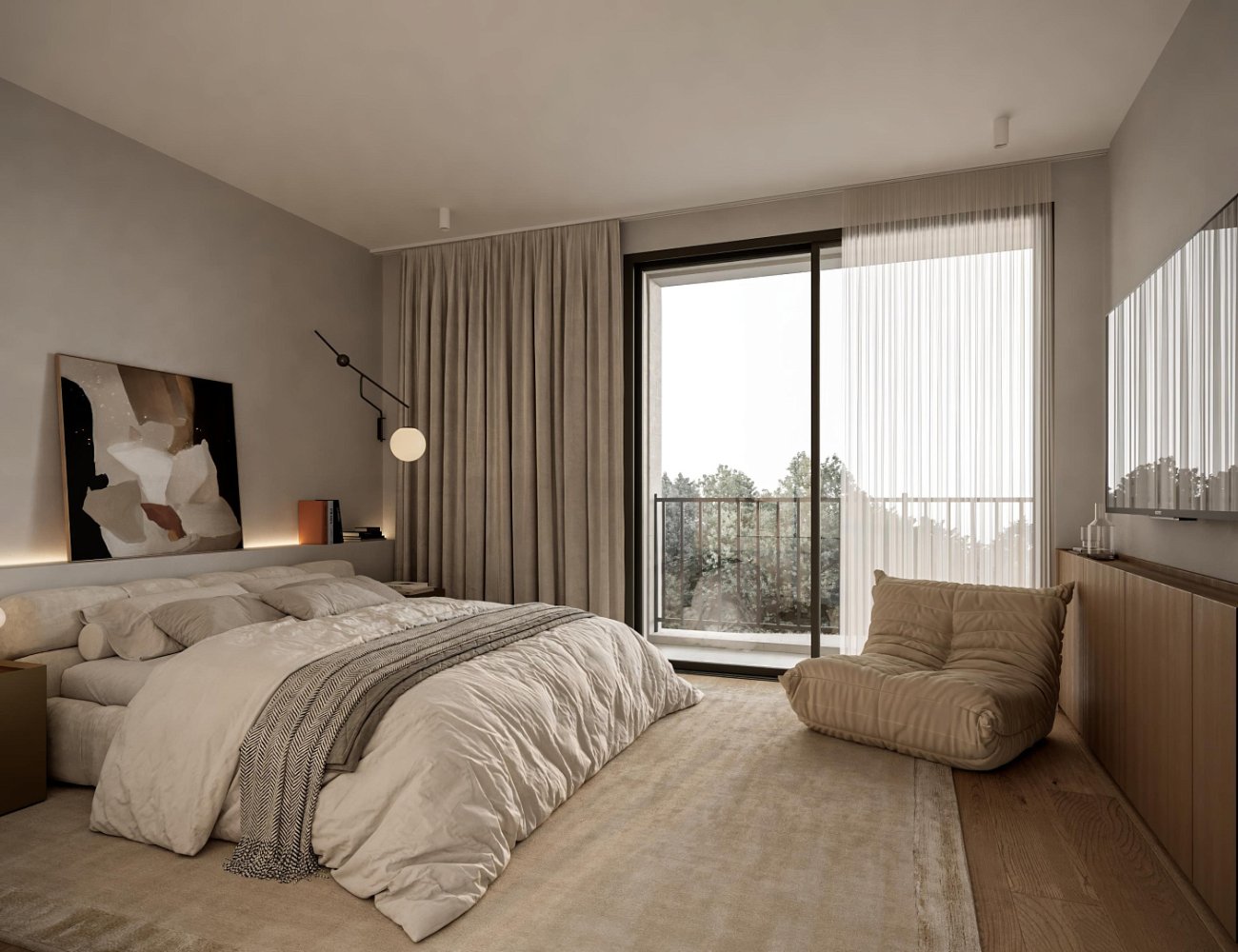 1 chambre Appartement à Paphos, Chypre No. 61895