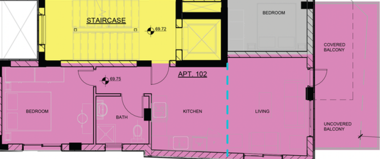1 bedroom Apartment in Mesa Geitonia, Limassol, Cyprus No. 62230