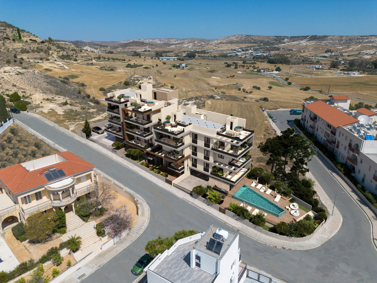 1 chambre Penthouse à Larnaca, Larnaka, Chypre No. 64499
