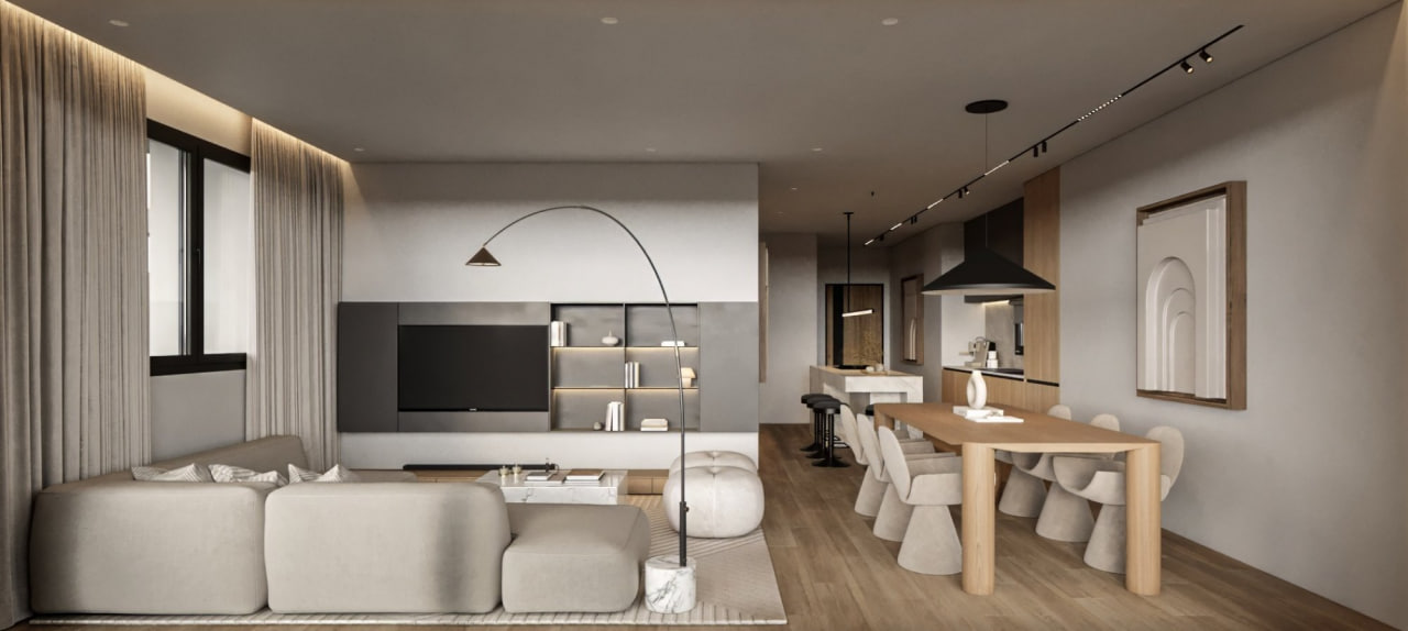 1 chambre Penthouse à Larnaca, Larnaka, Chypre No. 64499