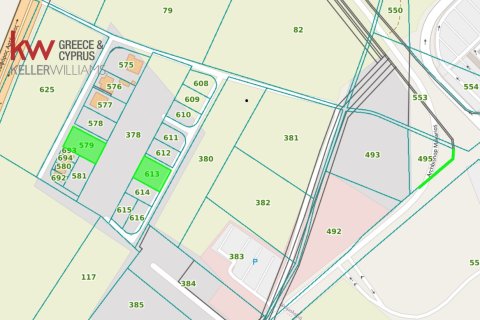 Земельный участок 6689м2 в Дромолаксия, Ларнака, Кипр № 40439