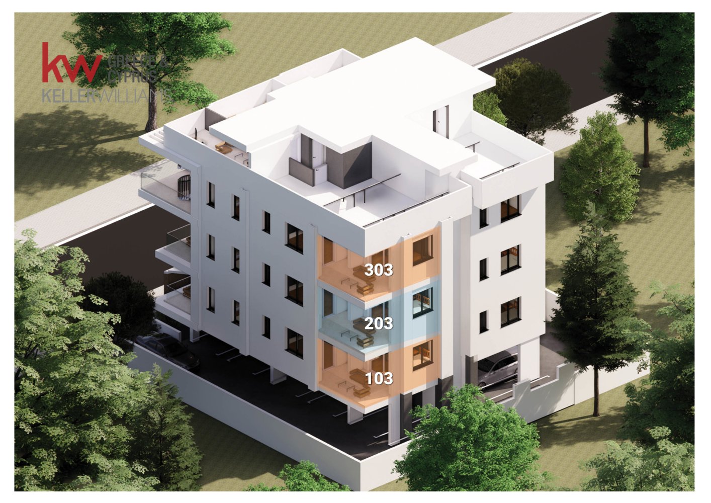 1 dormitorio Apartamento en Nicosia, Chipre No. 52018