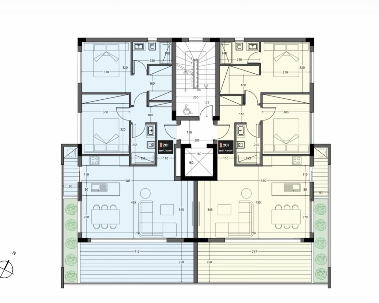 2 bedrooms Apartment in Neapolis, Limassol, Cyprus No. 61578