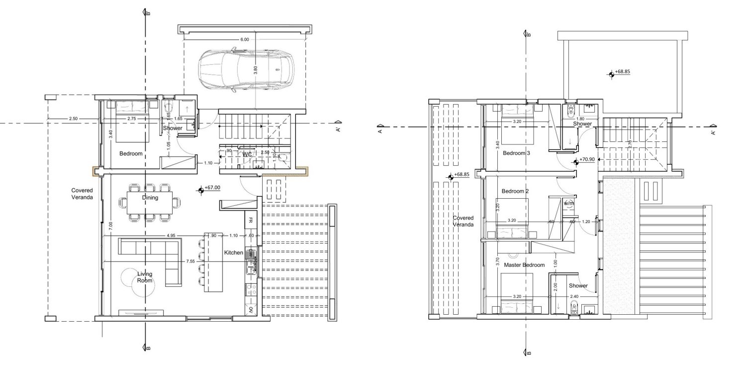 4 chambres Villa à Paphos, Chypre No. 63717