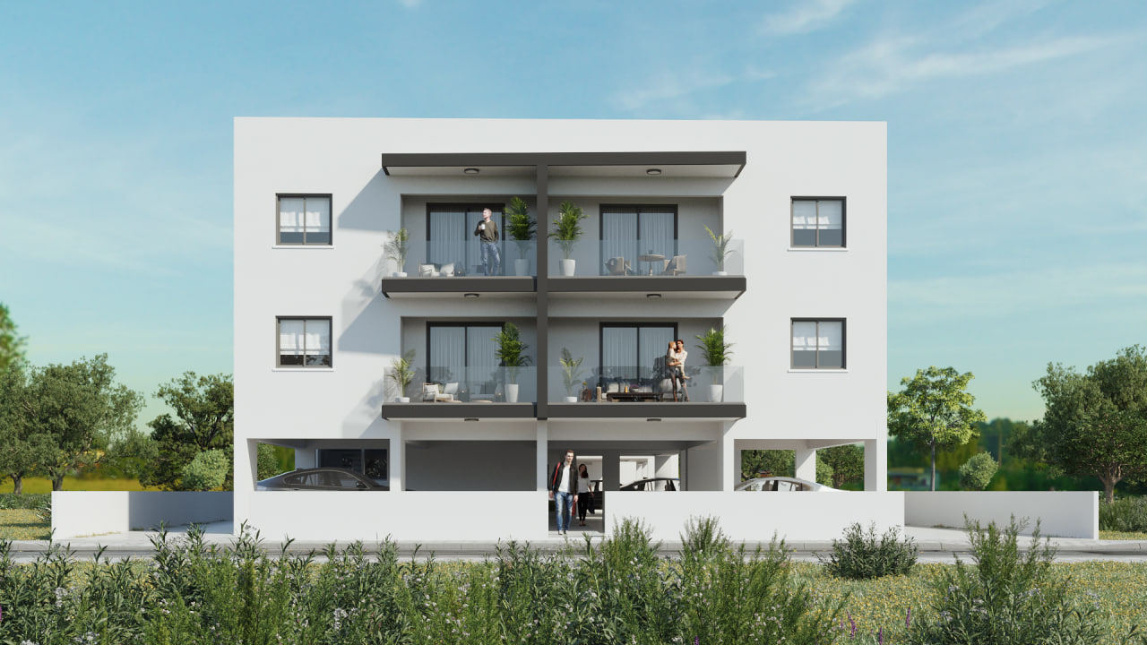 2 dormitorios Apartamento en Larnaca, Larnaka, Chipre No. 64899