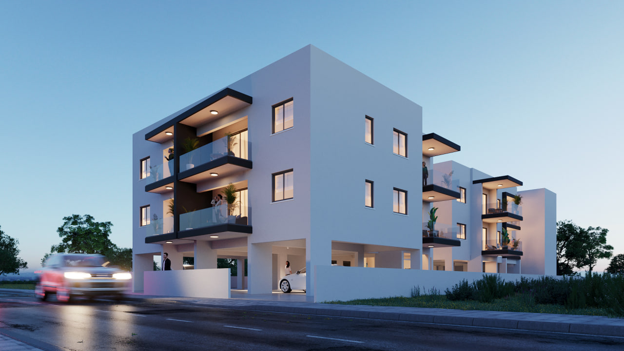 2 dormitorios Apartamento en Larnaca, Larnaka, Chipre No. 64899