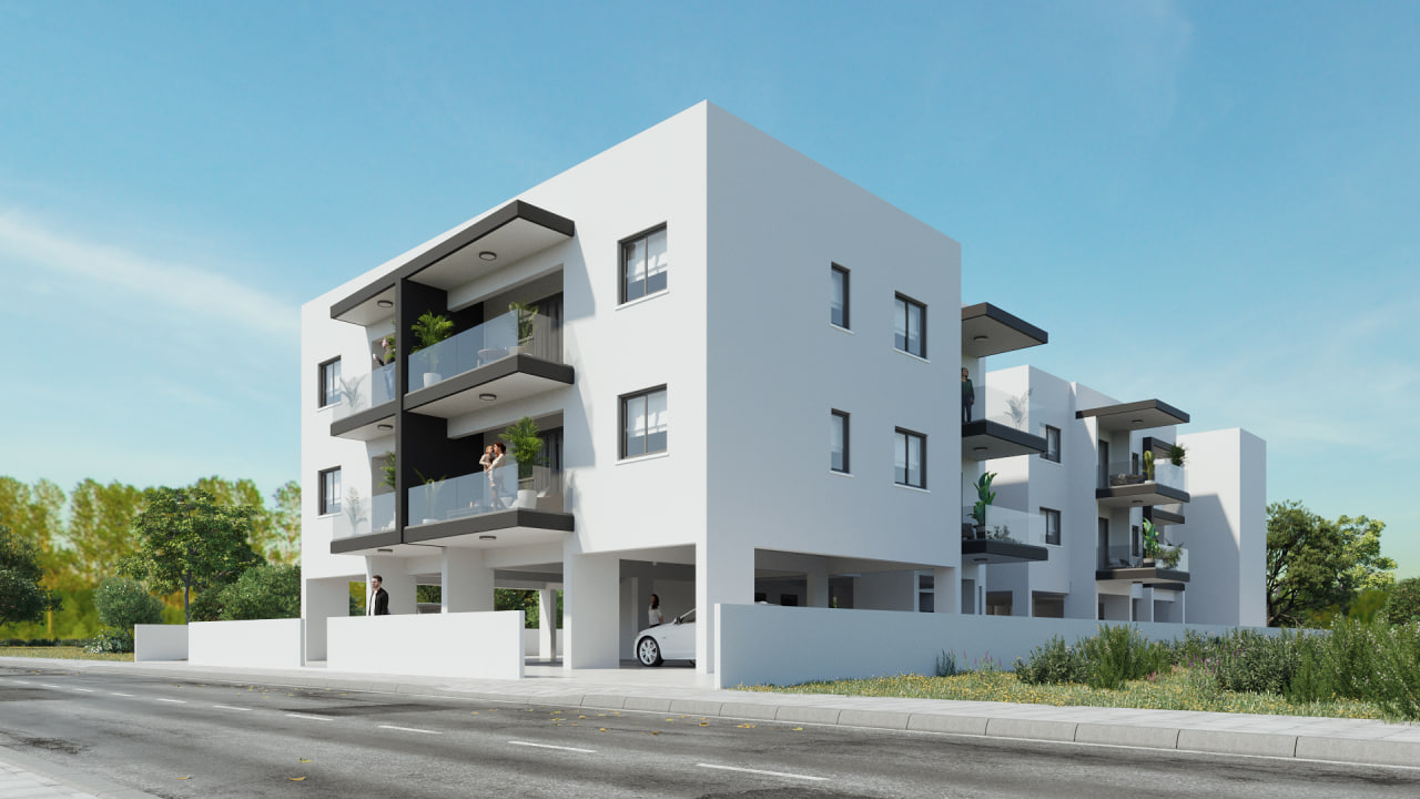 2 dormitorios Apartamento en Larnaca, Larnaka, Chipre No. 64899