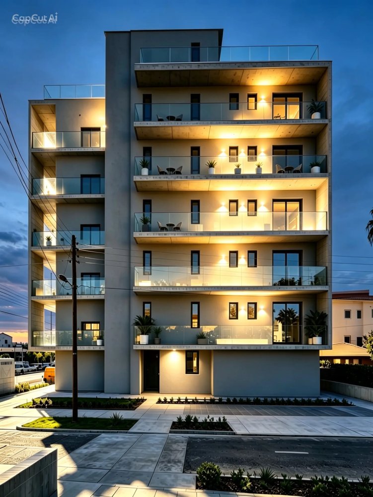 3 dormitorios Apartamento en Larnaca, Larnaka, Chipre No. 61594