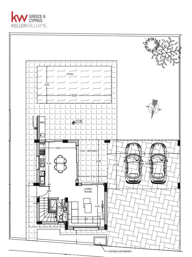 Вилла с 4 спальнями в Сотира, Аммохостос, Кипр № 60203