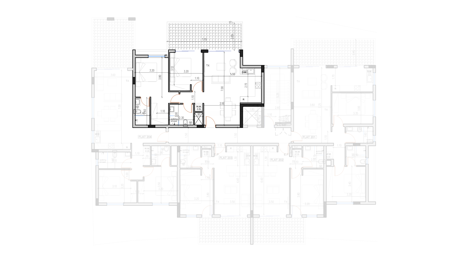 2 bedrooms Apartment in Larnaca, Larnaka, Cyprus No. 65417