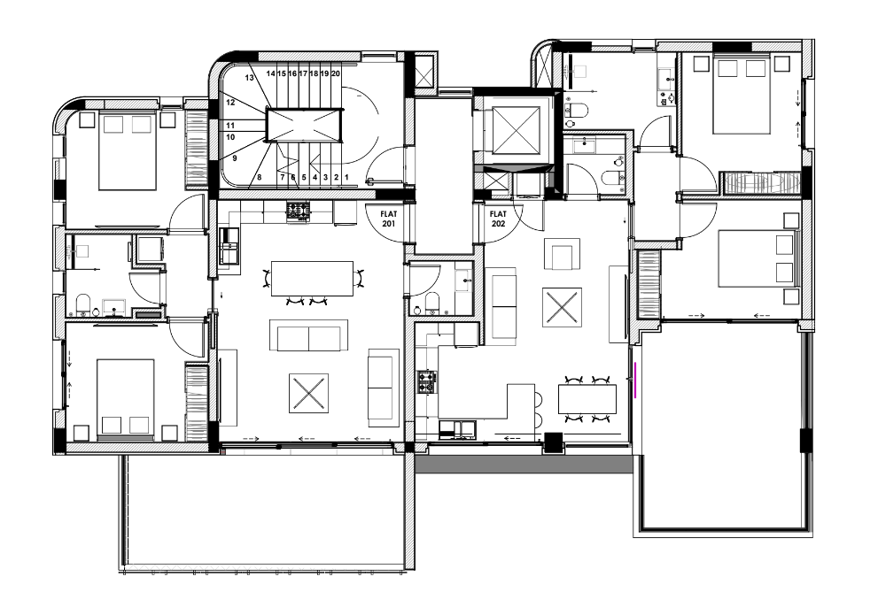 2 dormitorios Apartamento en Agios Athanasios, Limassol, Chipre No. 62376