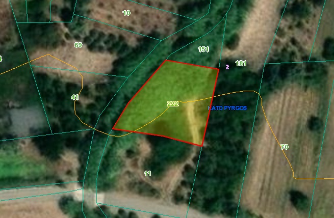 1306m2 Terrain à Pyrgos, Nicosia, Chypre No. 61960