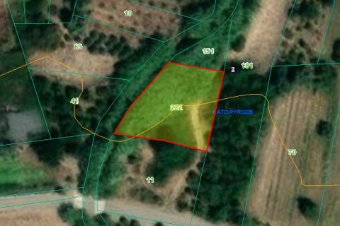 1306m2 Terrain à Pyrgos, Nicosia, Chypre No. 61960