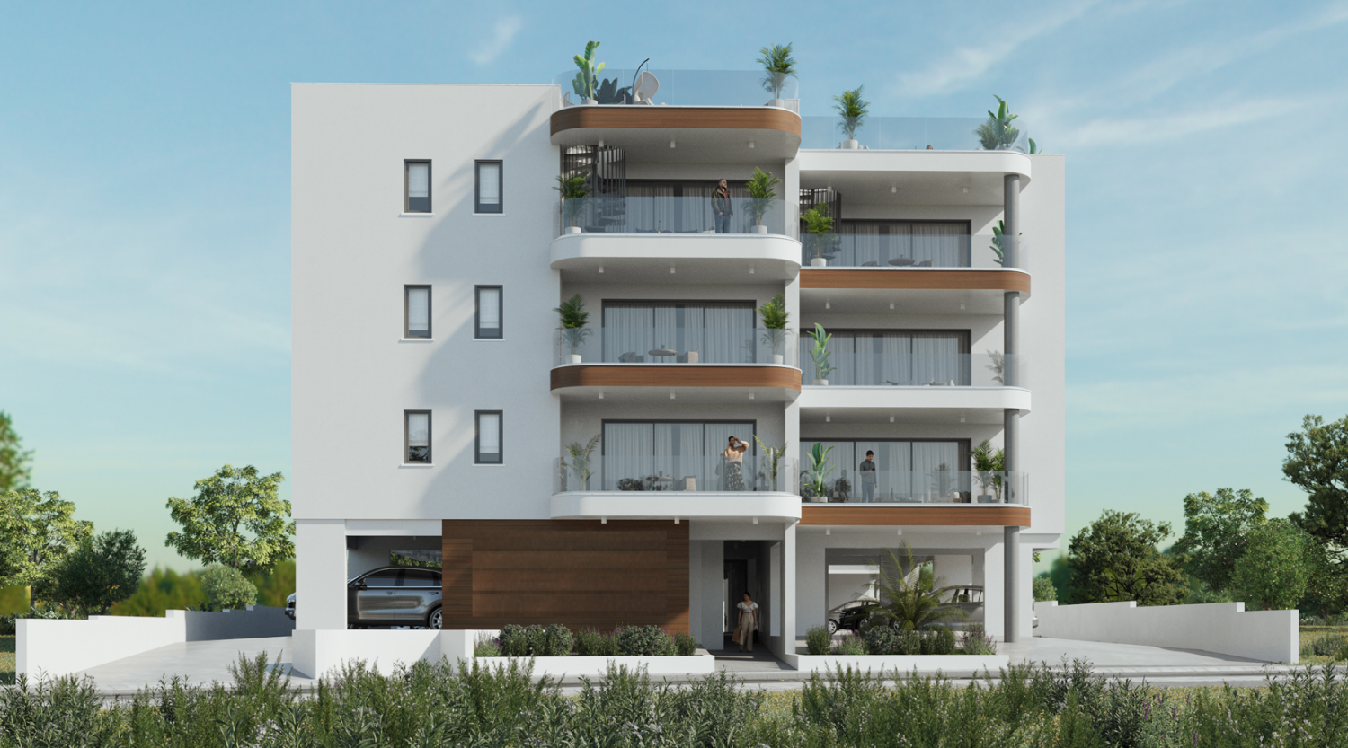 2 chambres Appartement à Aradippou, Larnaka, Chypre No. 61495