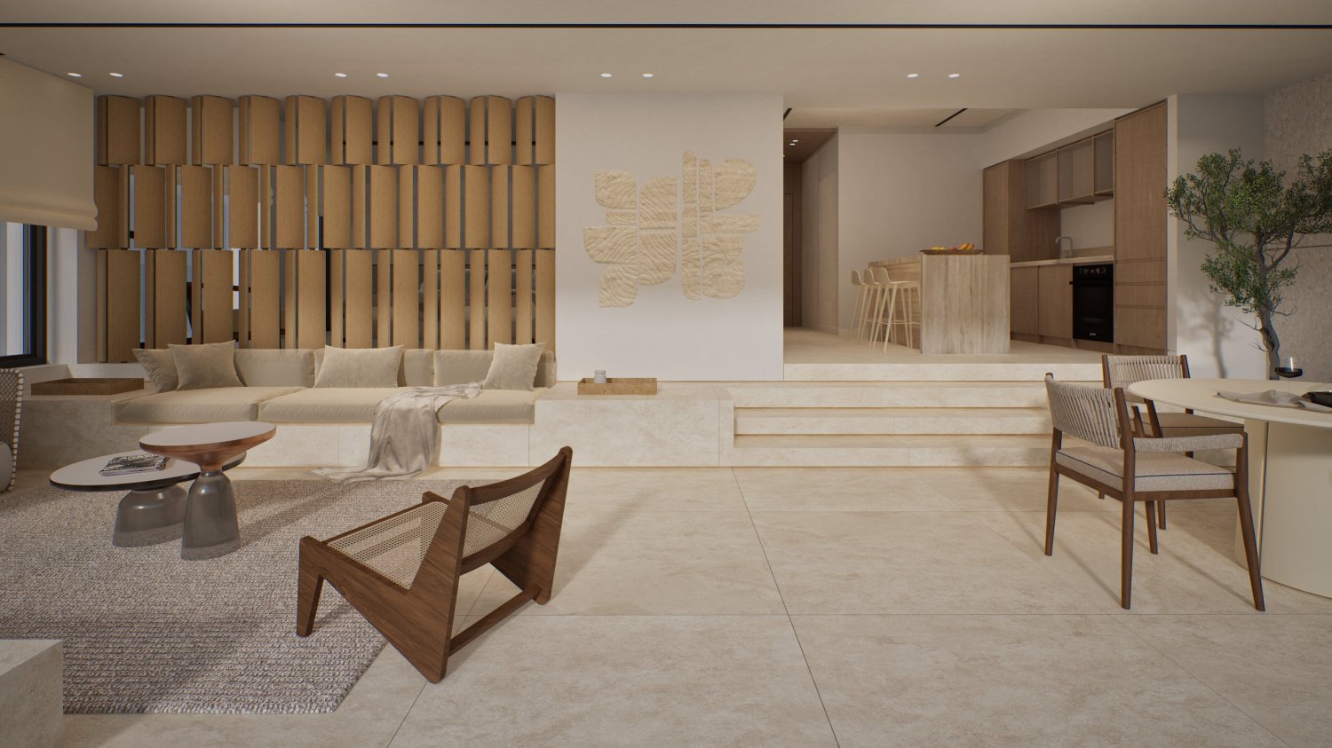 Квартира студия в Ороклини, Ларнака, Кипр № 63036
