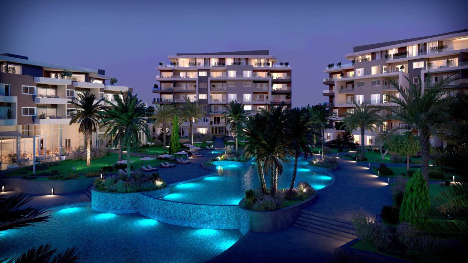 2 dormitorios Apartamento en Chloraka, Paphos, Chipre No. 58968