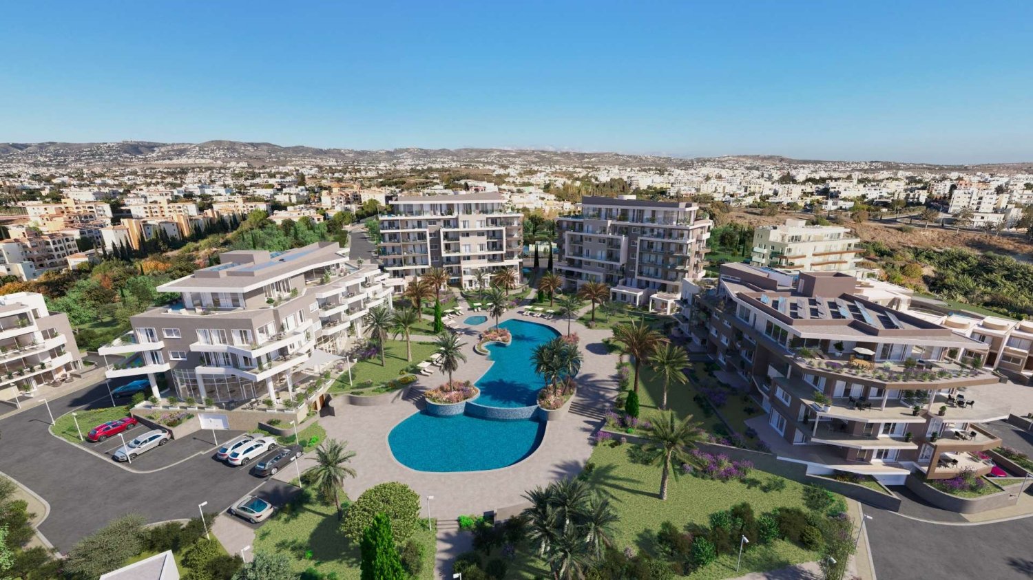 2 dormitorios Apartamento en Chloraka, Paphos, Chipre No. 58968