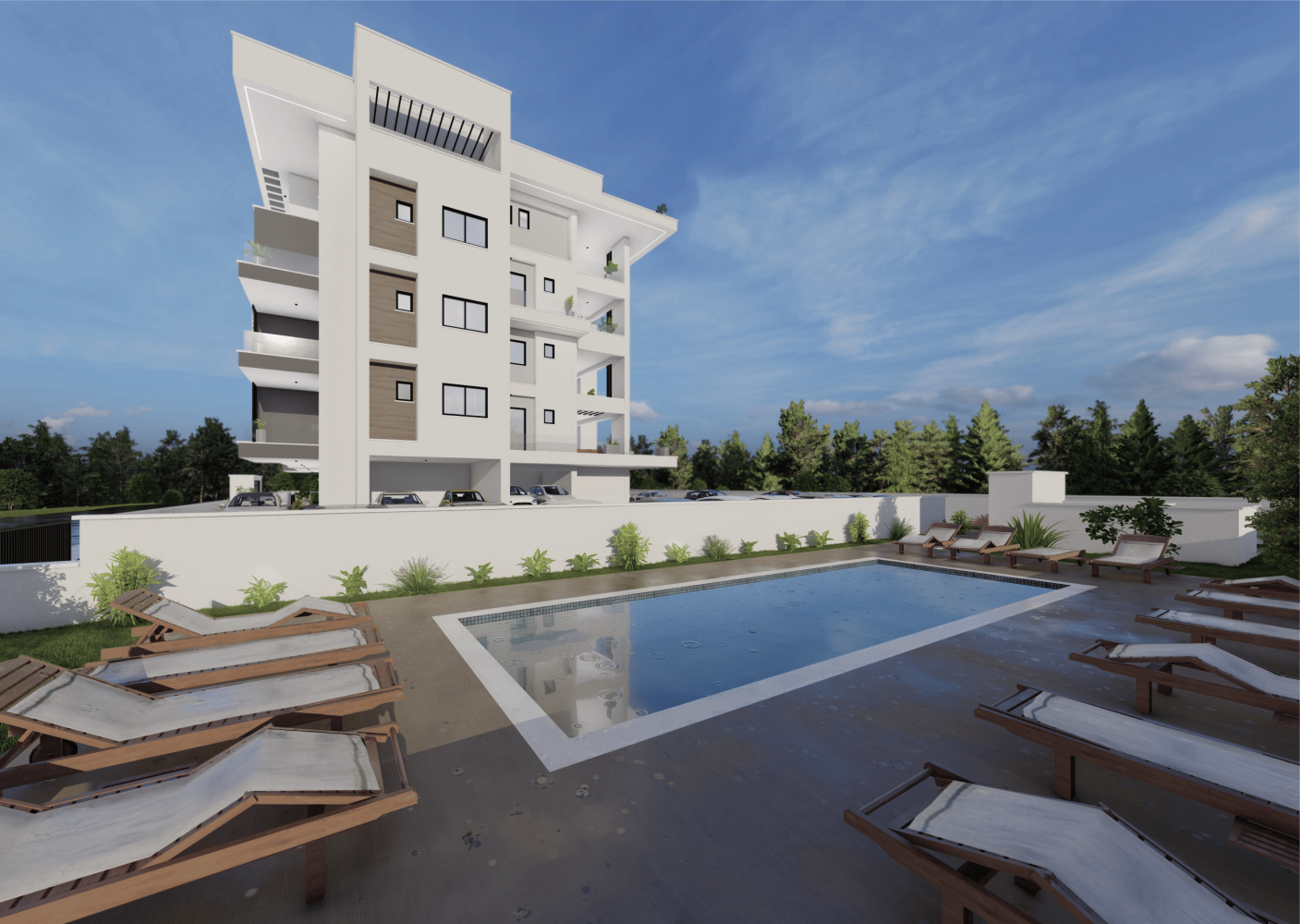 1 dormitorio Apartamento en Zakaki, Limassol, Chipre No. 65331