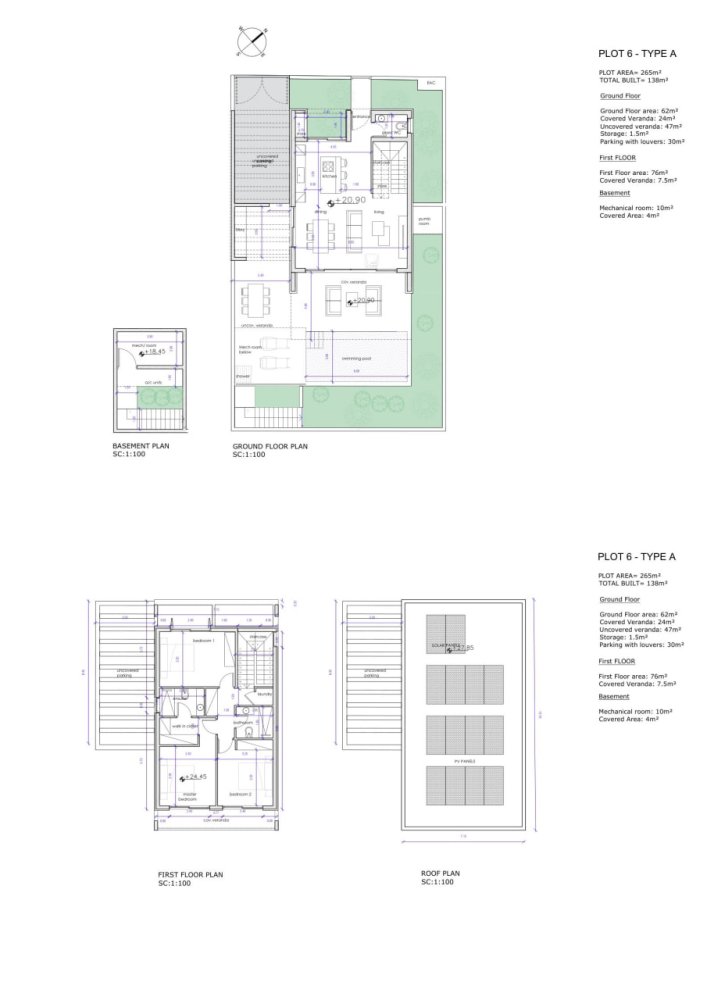 3 chambres Villa à Paphos, Chypre No. 64455