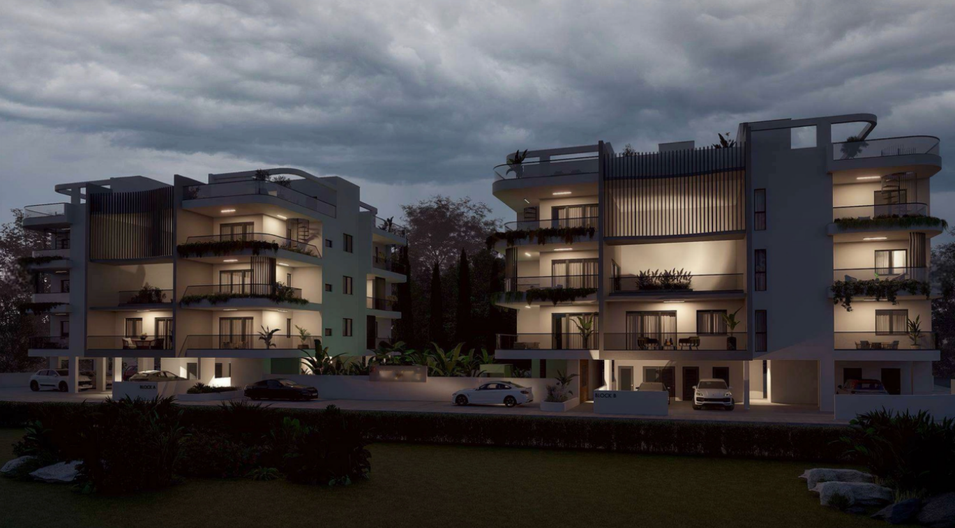1 dormitorio Apartamento en Livadia, Larnaka, Chipre No. 63107