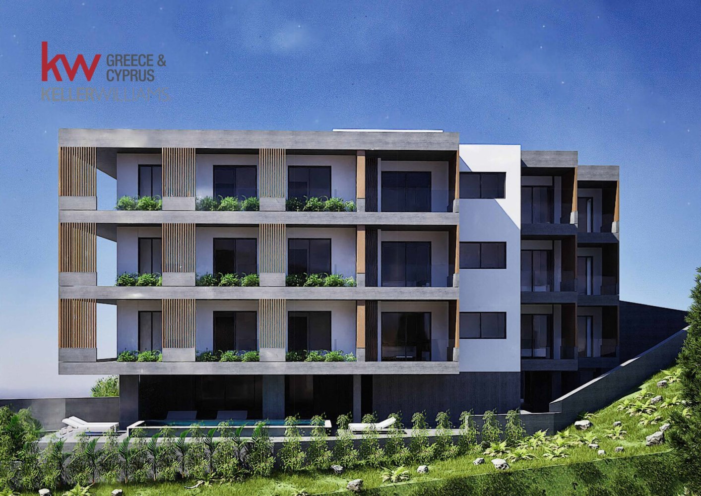 1 dormitorio Apartamento en Geroskípou, Paphos, Chipre No. 61268