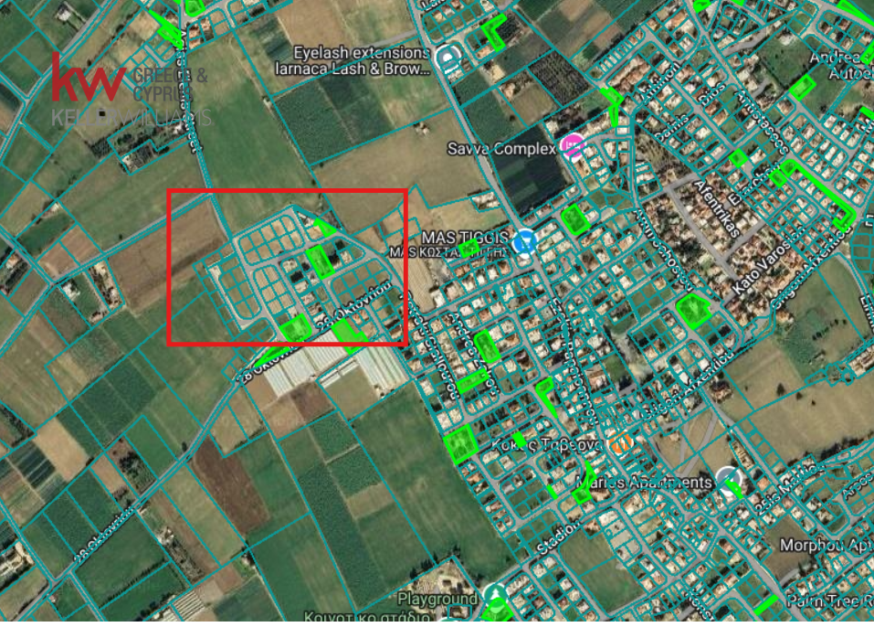 616m2 Land in Kiti, Larnaka, Cyprus No. 56768