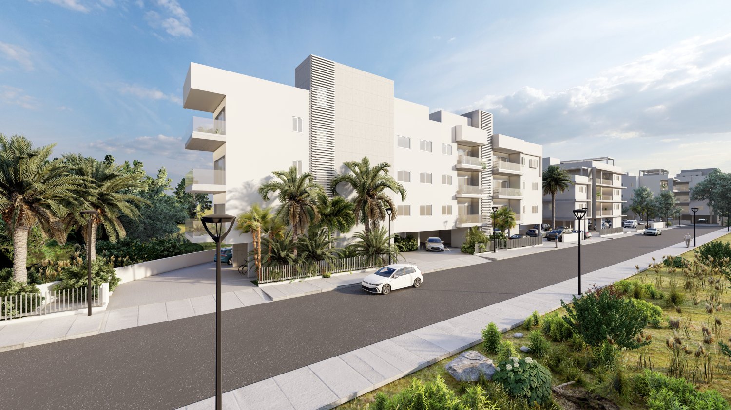 3 dormitorios Apartamento en Larnaca, Larnaka, Chipre No. 65220