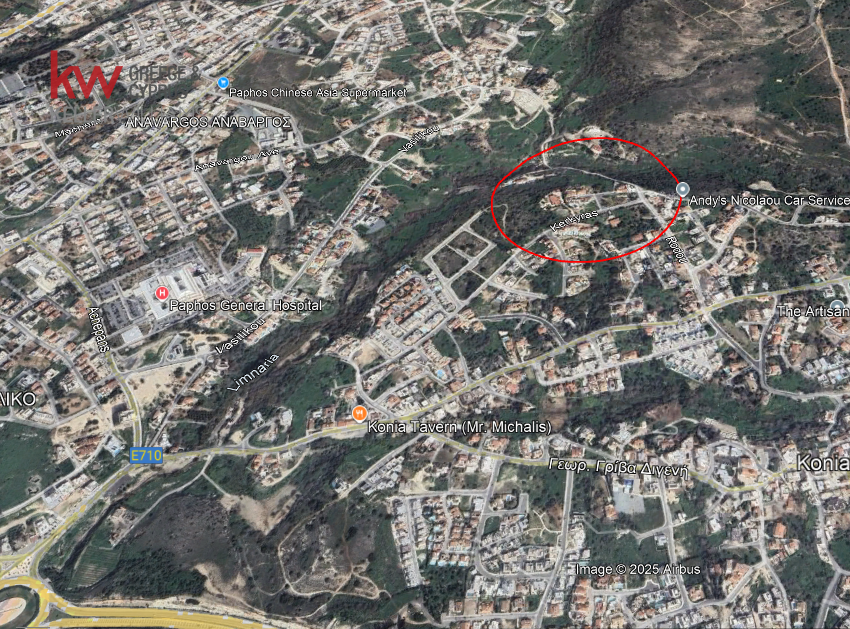 4140m2 Land in Konia, Paphos, Cyprus No. 61225