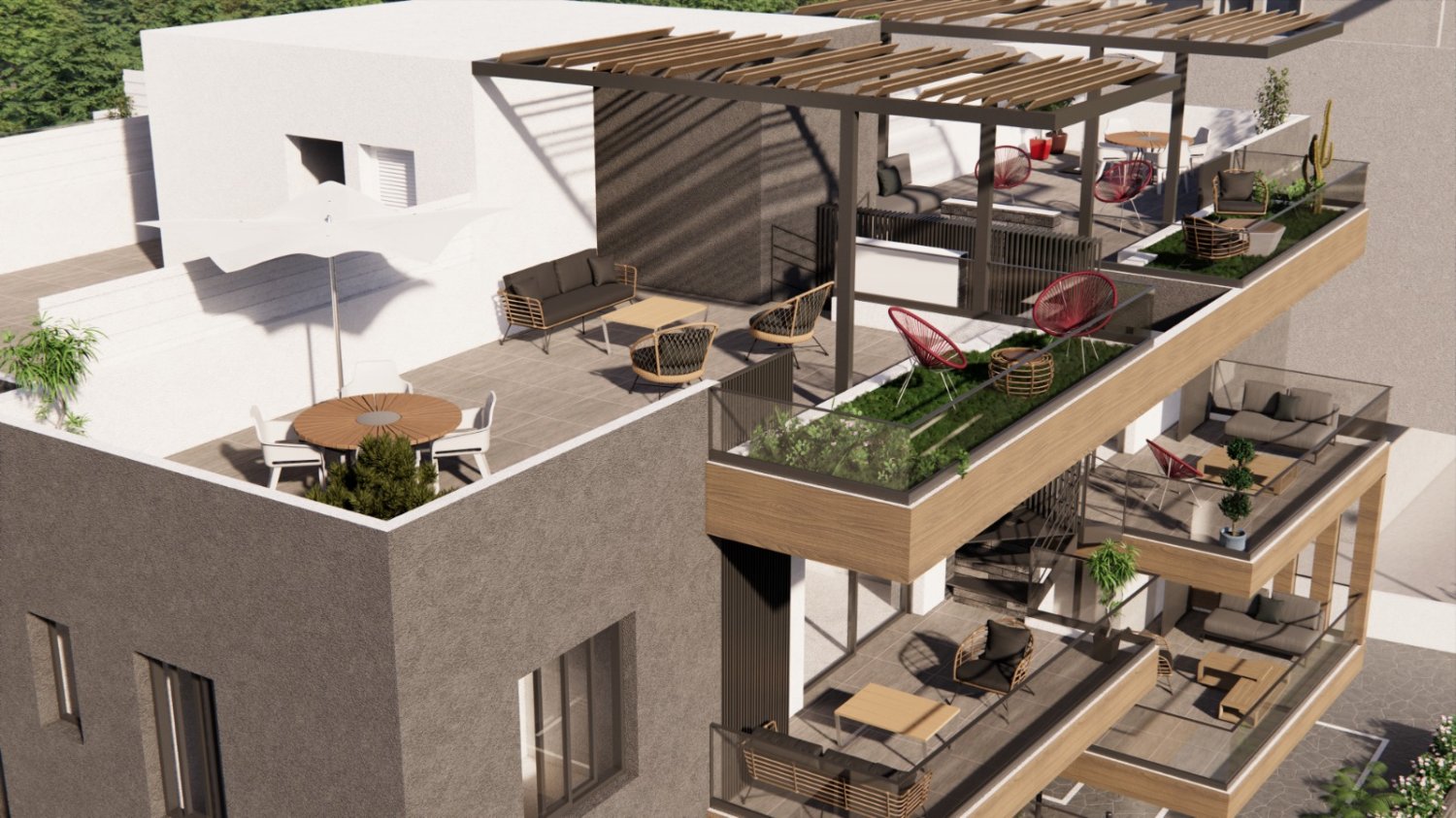 2 bedrooms Penthouse in Kiti, Larnaka, Cyprus No. 62269