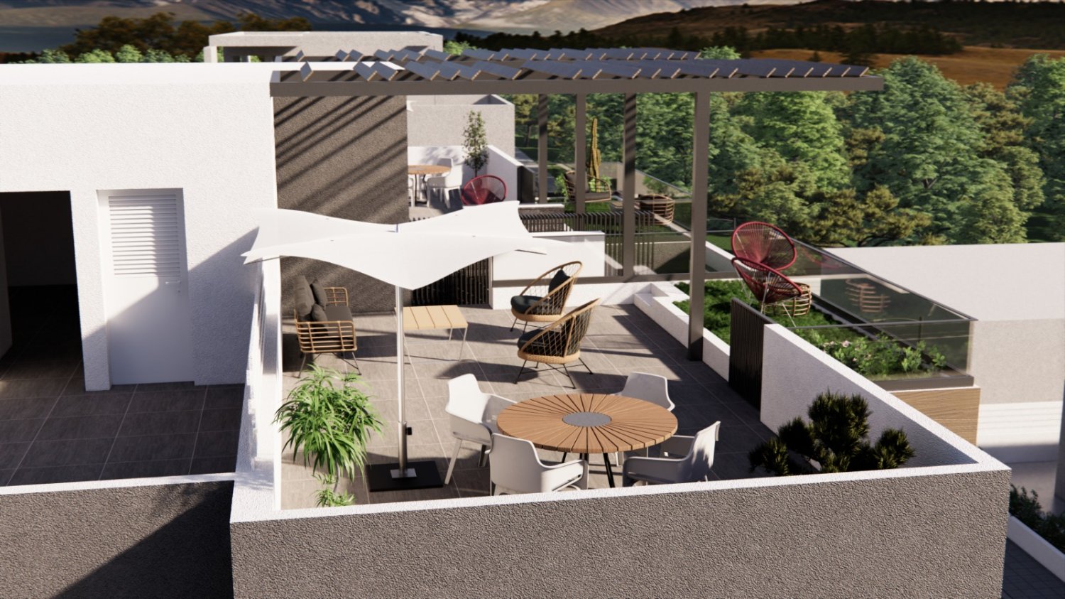 2 bedrooms Penthouse in Kiti, Larnaka, Cyprus No. 62269