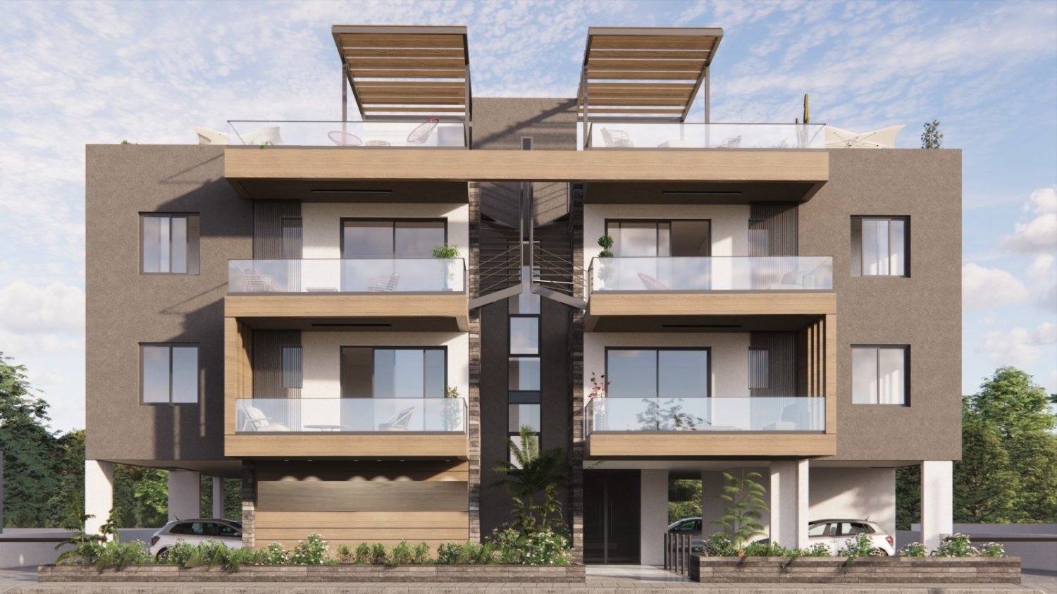 2 bedrooms Penthouse in Kiti, Larnaka, Cyprus No. 62269