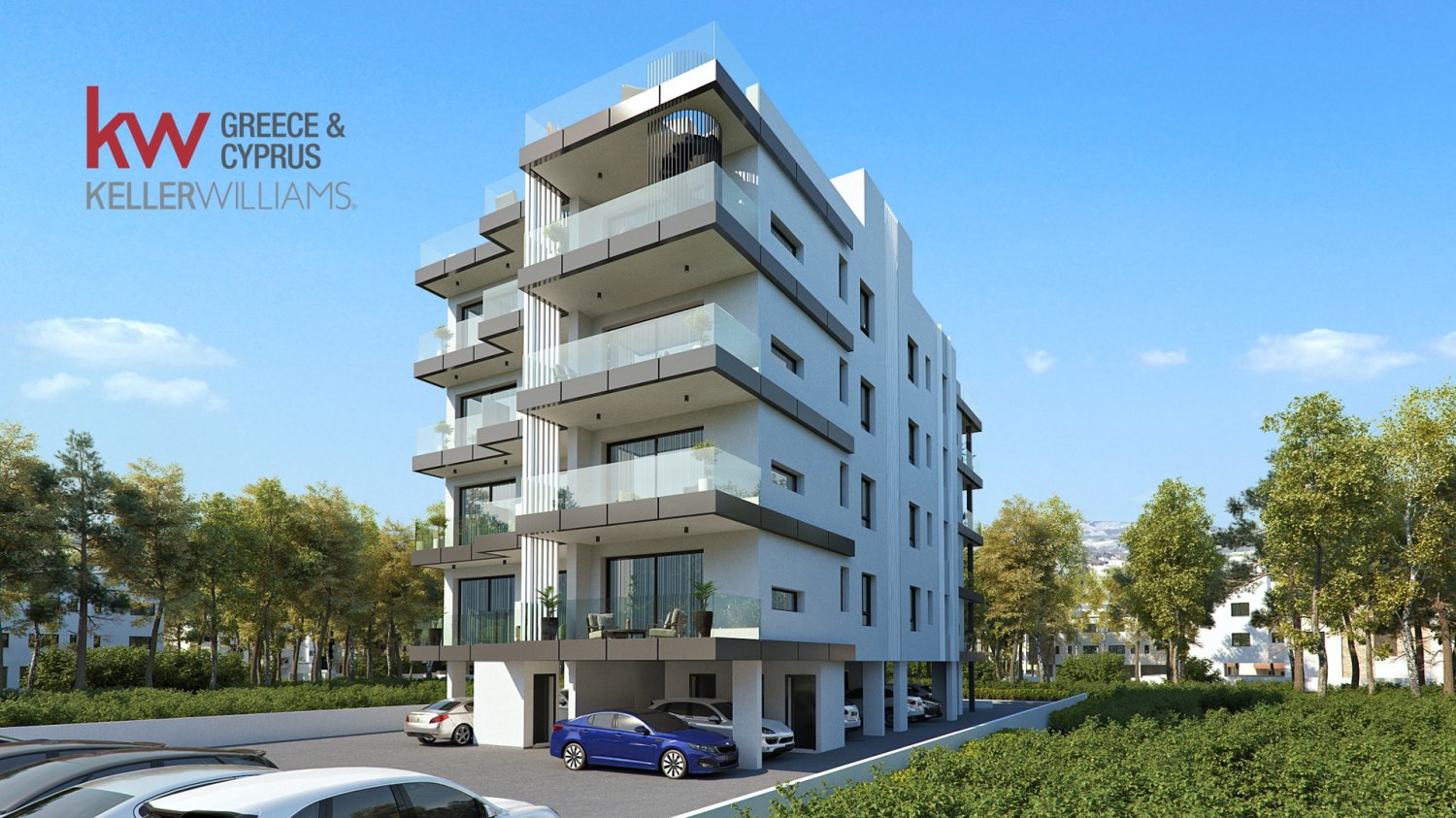 Квартира с 2 спальнями в Ливадия, Ларнака, Кипр № 60422