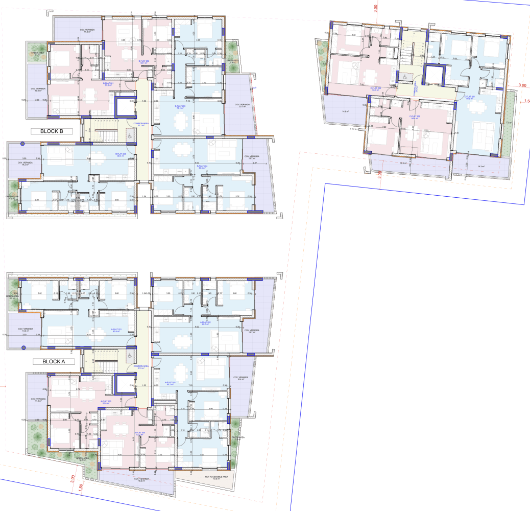 2 bedrooms Apartment in Larnaca, Larnaka, Cyprus No. 64779