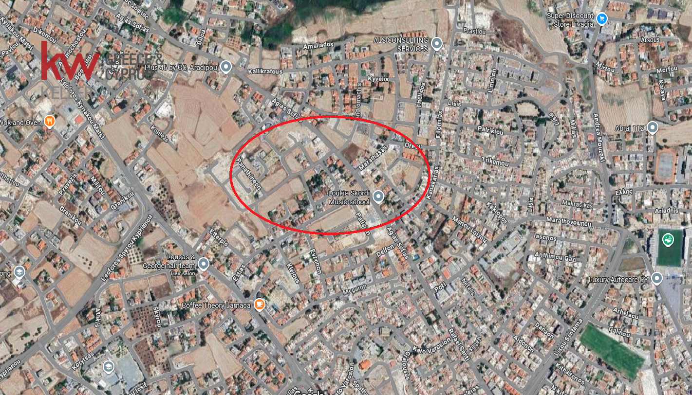 516m2 Land in Aradippou, Larnaka, Cyprus No. 40199
