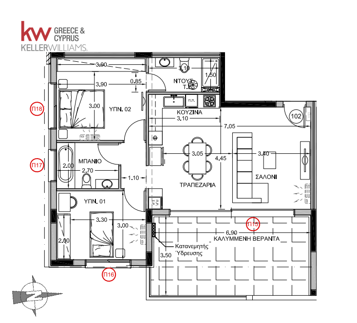 2 bedrooms Apartment in Lakatamia, Nicosia, Cyprus No. 62173